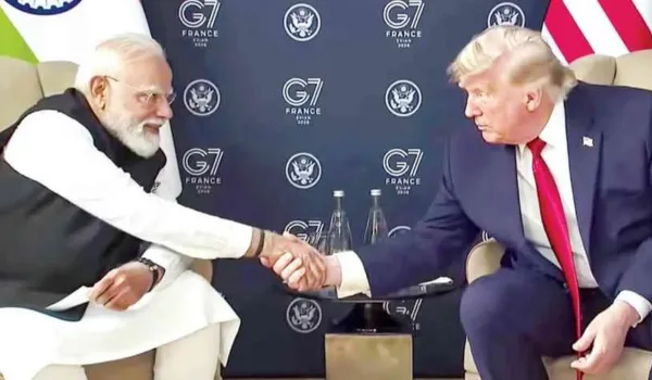 मोदी 'शांत और प्रभावशाली नेता': ट्रंप