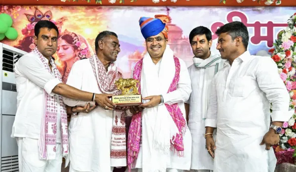 भागवत कथा से परिवार में सुख-शांति और समाज में बढ़ता है सद्भावः भजनलाल शर्मा