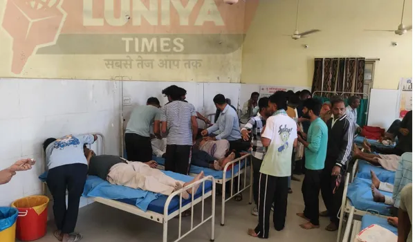 कई बुजुर्गों सहित 35 लोग घायल दाह-संस्कार में शामिल लोगों पर मधुमक्खियों का अटैक