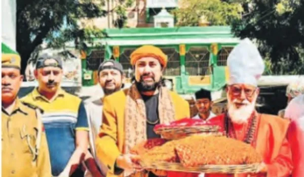 गोस्वामी सुशील गिरी ने की अजमेर शरीफ में जियारत