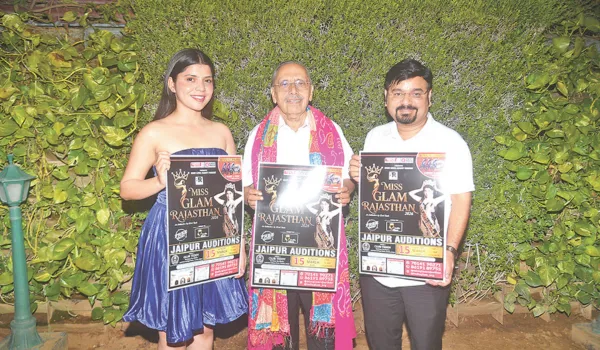 'मिस ग्लैम राजस्थान-2026' का पोस्टर लॉन्च, शुरू हुई प्रतिभाओं की तलाश