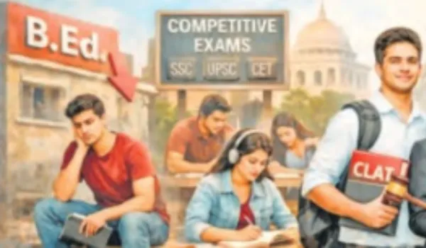 बीएड से घटा मोह, प्रोफेशनल कोर्स में बढ़ा छात्रों का रुझान