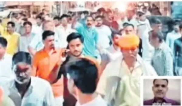 नदबई में सर्राफा व्यवसायी की गोली मारकर हत्या