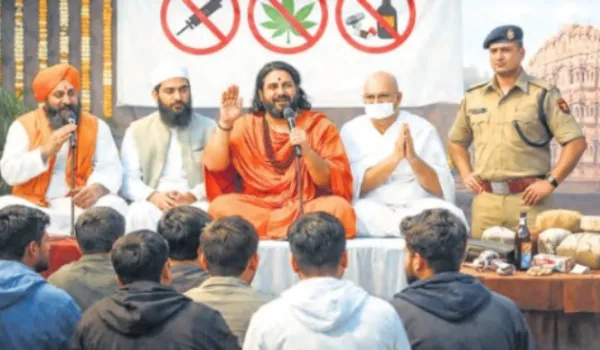 नशा छोड़ने के लिए प्रेरित करेंगे साधु-संत, धर्मगुरु बनेंगे आइडल
