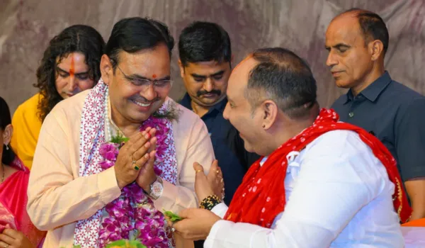 देश में सनातन धर्म का हो रहा पुनर्जागरण: सीएम भजनलाल