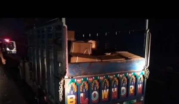 जयपुर में पिकअप से मिला 2075 किलो विस्फोटक