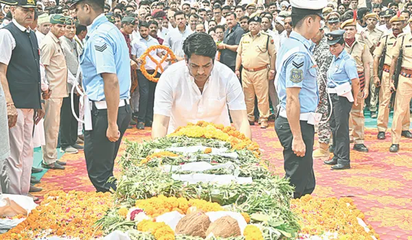 शहीद सुरेंद्र कुमार पंचतत्व में विलीन