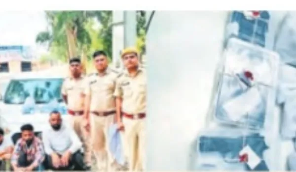 12 करोड़ की हेरोइन के साथ 5 तस्कर गिरफ्तार