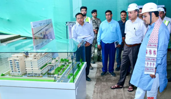 सीएम ने दिल्ली में राजस्थान हाउस के पुनर्निर्माण कार्यों का किया निरीक्षण