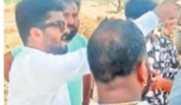 विधायक के बेटे ने बजरी ठेकेदारों को धमकाया