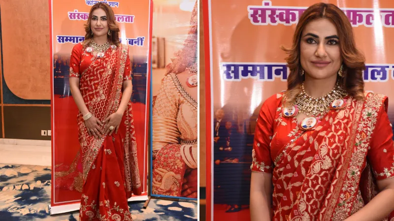 कांस का लुक फैशन नहीं मेरे दिल के भाव और सम्मान था - रुचि गुर्जर 
