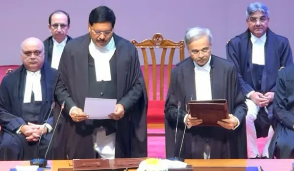 SC के तीन नए जजों को CJI ने दिलाई शपथ
