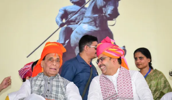 हर मापदंड पर खरे उतर रहे हैं CM भजनलाल शर्मा: राजनाथ सिंह