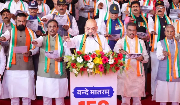 आजादी के बाद वंदे मातरम् ने किया देश को एकजुटः शाह