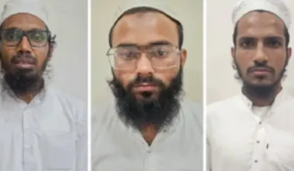 आईएसआईएस से जुड़े तीन आतंकी गिरफ्तार