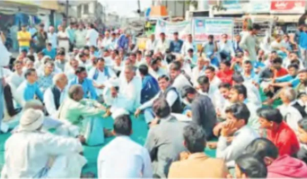अजीत का शव भारत लाने की मांग को लेकर बेमियादी धरना शुरू
