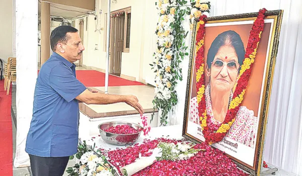 स्व. इंदिरा देवनानी को श्रद्धासुमन अर्पित