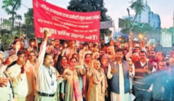 बीएलओ आत्महत्या प्रकरण में विरोध में उतरे कर्मचारी संगठन