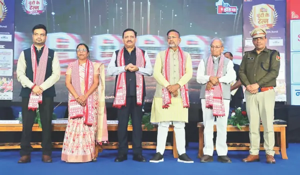 'बूंदी के रत्न-2025' समारोह में उल्लेखनीय कार्य करने वाली प्रतिभाओं का सम्मान