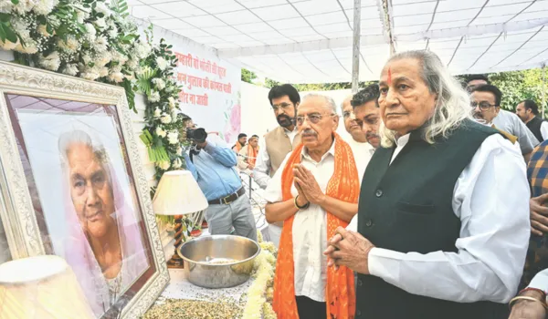 बीजेपी नेता नैय्यर की माता के निधन पर जताई शोक-संवेदनाएं