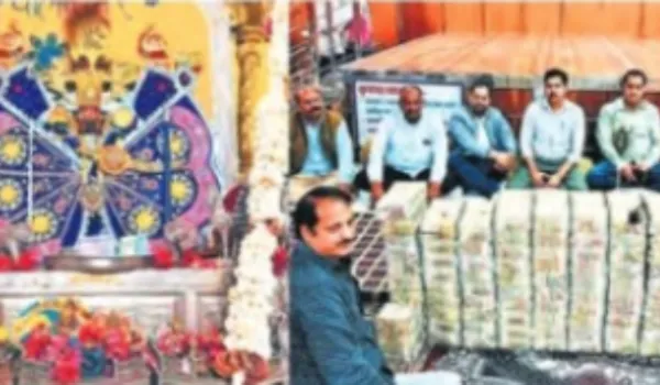 सांवलिया सेठ के भंडार से चार चरणों में निकले ₹36 करोड़