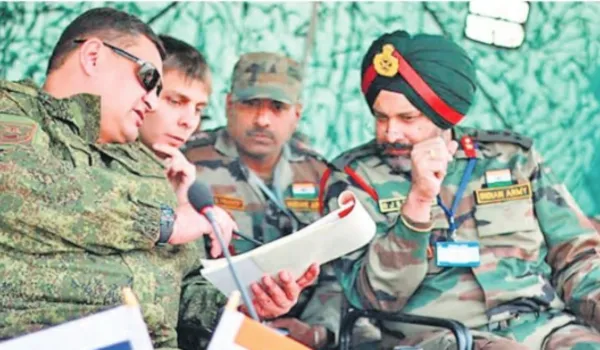 आतंकवाद के विरुद्ध साझा संकल्प, शुरू हुआ युद्धाभ्यास