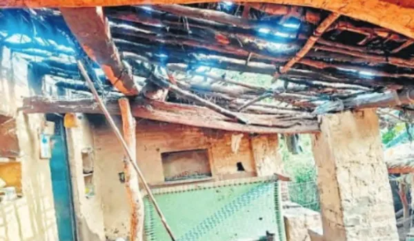 मौताणे को लेकर घरों में तोड़फोड़... लगाई आग