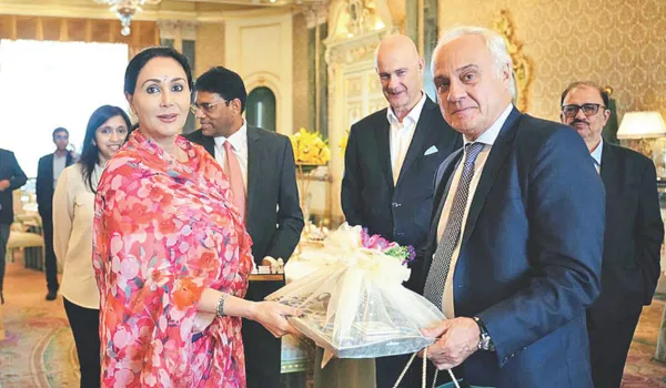 दीया कुमारी की स्पेन राजदूत से मीटिंग, विरासत, कला और पर्यटन पर फोकस