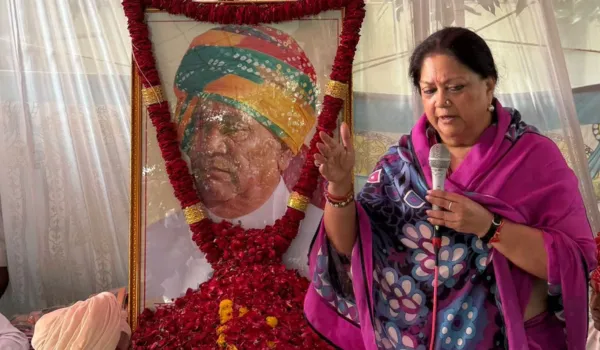 नंद लाल जी ने मंत्री पद के बजाय मांगा जिला, उन्हें दोनों मिलेः राजे