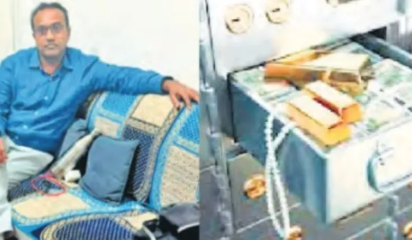 डॉ. मनीष अग्रवाल के लॉकर ने उगला एक करोड का गोल्ड