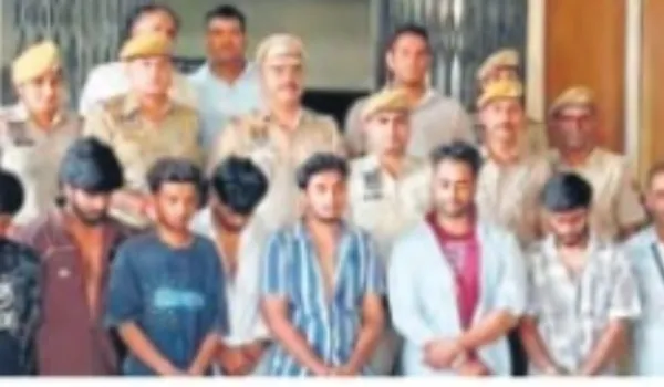 35 लाख के हार लूटने वाली गैंग का पर्दाफाश, 7 अरेस्ट