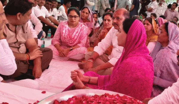 दीया कुमारी ने दी पूर्व मंत्री नंदलाल मीणा को श्रद्धांजलि