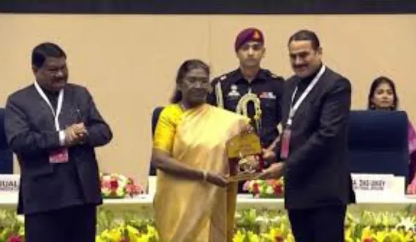 राष्ट्रपति ने ACS कुंजीलाल को सौंपा राष्ट्रीय पुरस्कार