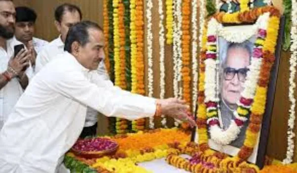 शेखावत की जयंती पर BJP ने अर्पित की श्रद्धांजलि