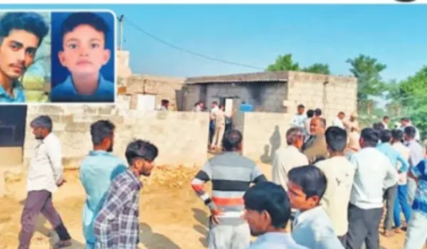 घर में सो रहे 2 चचेरे भाई जिंदा जले, तीसरा गंभीर झुलसा