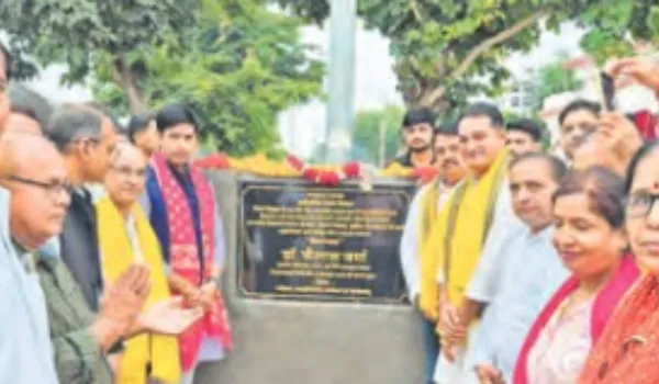 वर्मा ने किया 3.85 करोड़ की सड़कों का शिलान्यास