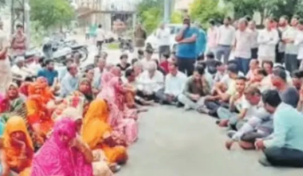 3 दिन से लापता युवक का शव मोर्चरी में मिला, परिजनों का धरना