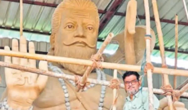 सादड़ी में बन रही प्रदेश की सबसे बड़ी परशुराम प्रतिमा