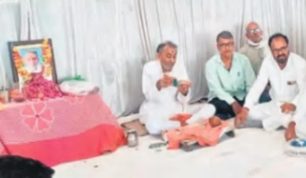 मेहराम लोमरोड व सुखराम कंकडावा के निधन पर जताया शोक