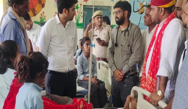 मिड डे मील खाने के बाद 40 बच्चों की बिगडी तबीयत