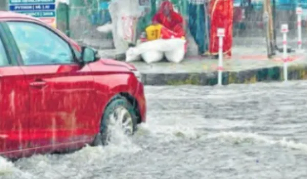 उदयपुर, भीलवाड़ा और चितौड़गढ़ में 6 इंच तक बरसात