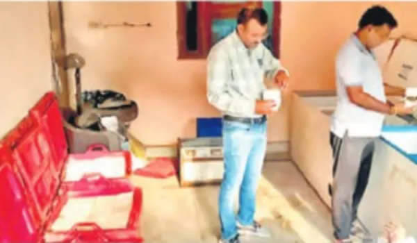 रबर जैसा पनीर का स्टॉक जब्त 800 किलोग्राम किया नष्ट