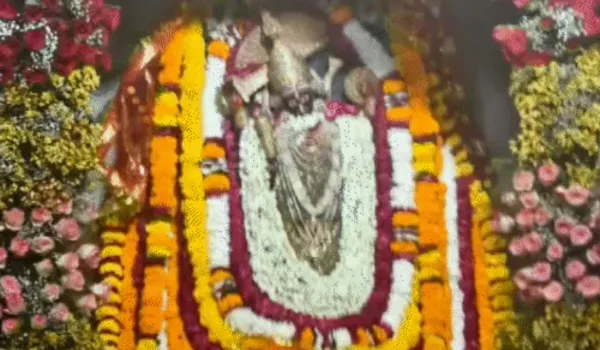शिला माता के दर्शनों के लिए उमड़ा श्रद्धालुओं का सैलाब