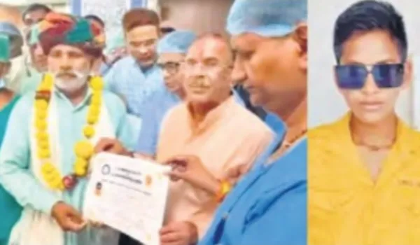 तीन लोगों को जिंदगी दे गया दुर्गाशंकर