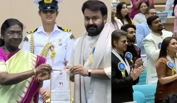 मोहनलाल को दादासाहेब फाल्के सम्मान, शाहरुख-रानी को पहला नेशनल अवार्ड