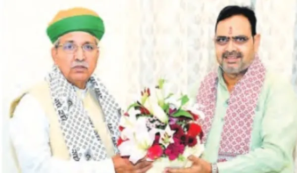 मेघवाल ने किया डॉप्लर वेदर राडार का निरीक्षण