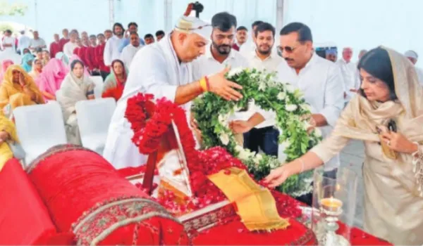 विजयराज कुमारी मेवाड़ की शोकसभा में श्रद्धांजलि देने उमड़े आमजन