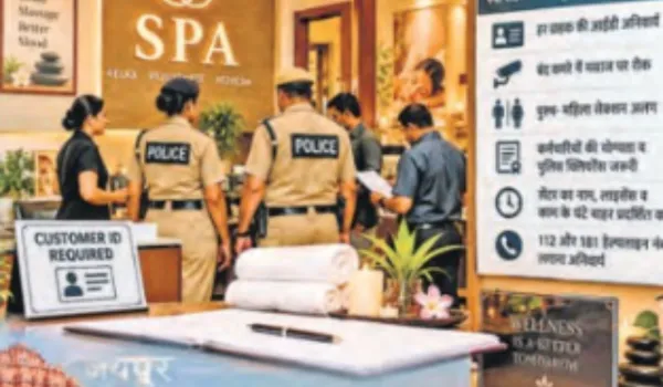 स्पा सेंटरों पर पुलिस का 'मसाज प्लान'... लागू किए 13 कड़े नियम